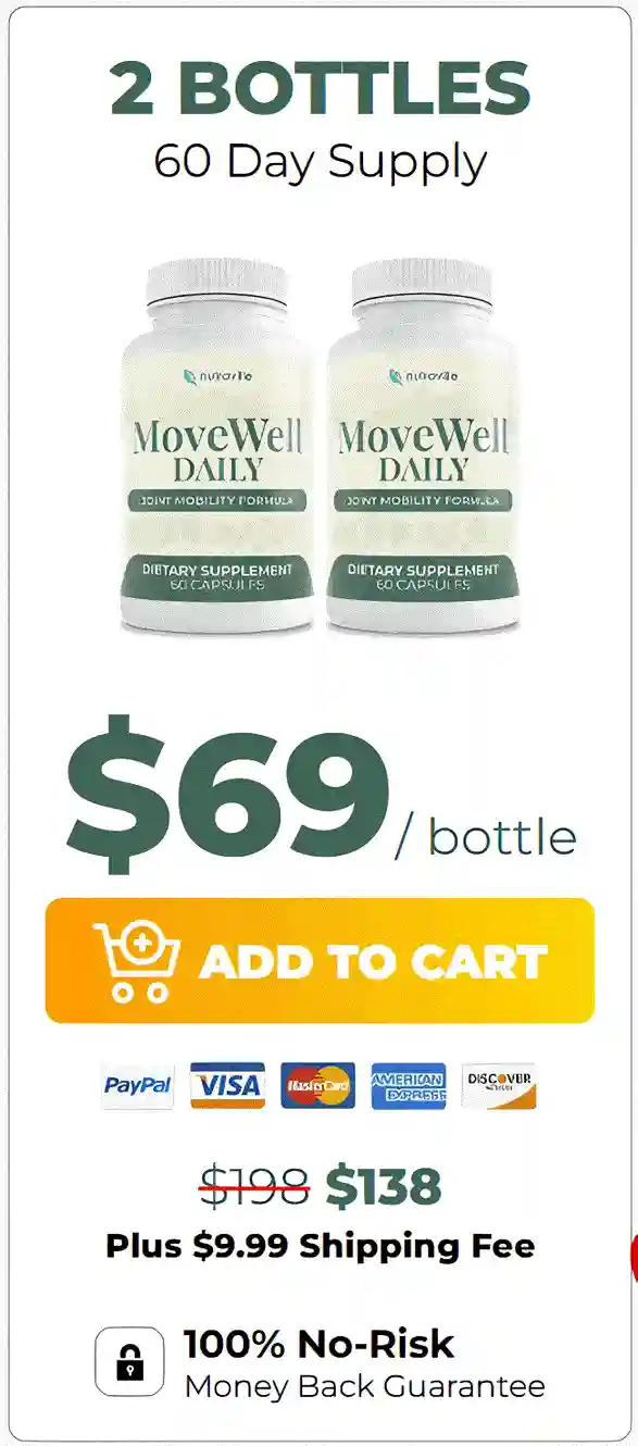 MoveWell Daily 2  bottle pricing