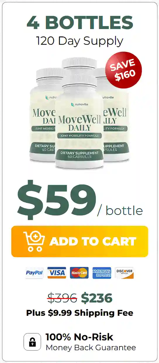 MoveWell Daily  2 bottle pricing